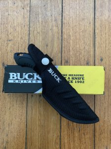 Buck Knife: Buck Small Omni Hunter Fixed Blade Knife