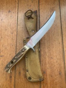 Puma Knife: 1985 Puma Skinner 'USER' with Stag Handle #41582