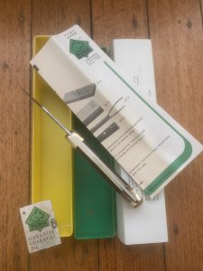 Puma Rare Model 965 Deer Hunter 1980 Folding Lock Knife # 25082 in original box