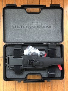 Extrema Ratio Ultramarine Con Asola Scuba Knife in Case
