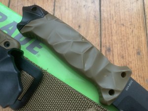 Schrade Knife: Schrade SCHF40D Coyote Drop Point Knife With Coyote Tactical Sheath