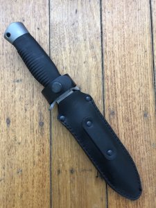 Karatel-1 Merita-K Cobra Russian Hand Made Tactical Combat Knife with Leather Sheath