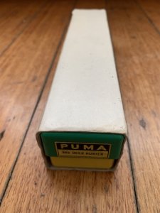 Puma Rare Model 965 Deer Hunter 1973 Folding Lock Knife Serial # 73373 in original box