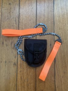 SOS Emergency Rescue Hand Drawn Chain Saw