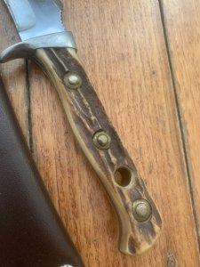 Puma Knife: Pre-64 Puma Skinner 'USER' with Stag Handle