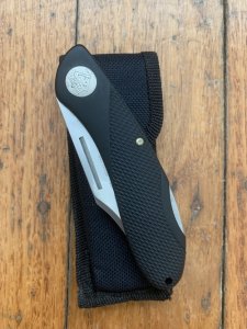 Puma Knife: Puma Protec Zytel 1996 Folding Lock blade Knife with Pouch #30691
