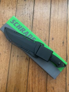 Schrade Knife: Schrade SCHF30 Tactical Drop Point Knife With Kydex Sheath