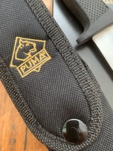 Puma Knife: Puma Trail Guide Fixed Blade Knife with Krayton Handle