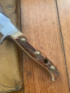 Puma Knife: 1985 Puma Skinner 'USER' with Stag Handle #41582