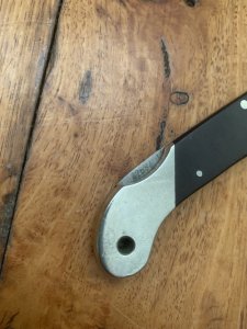Puma Knife: Puma 1986 SATELLITE Folding Knife with Rosewood Handle