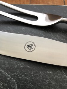 Linder Carving Set 2-piece - Carving Knife and Carving Fork