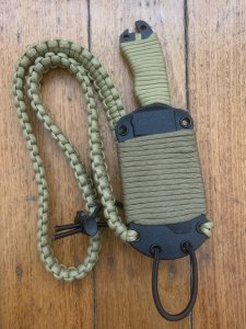 Ka-Bar Knife: Kabar -Becker BK-11 Special Edition knife with Kydex Sheath & Paracord