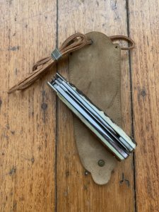 Puma Knife: Puma 945 Jagdtaschenmesser 1970 Hunting Pocket Knife with Stag Antler Handle #22072