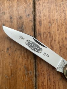 Puma A G RUSSELL 1974 Luger Pistol Commemorative Club Knife No:02143