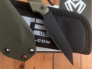 Medford UDT-1 Fixed Blade OD Green in Tactical Sheath