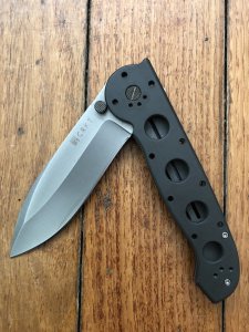 CRKT M21 METAL FRAME MILITARY SPEAR POINT FOLDING LOCK KNIFE