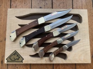 Puma Knife: Collectable Circa 1970'S-80'S Rare 5 Piece Folding Knife Set