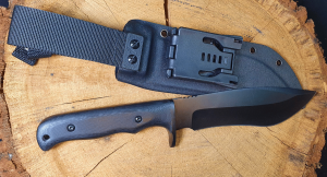 Puma XP Shadowcat Tactical Knife with G10 Black Handle and Kydex Sheath