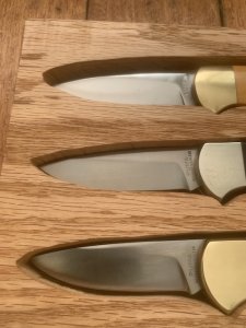Puma Set of 3 - Full Size 4 Star Folding Knife Set in Display