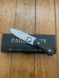 GERBER USA PAUL SERIES II MODEL 2 Lock Back Folding Knife with Display Case