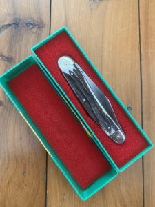 Puma A G RUSSELL 1974 Luger Pistol Commemorative Club Knife No:0402