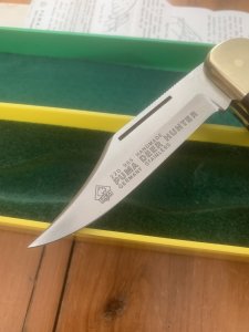 Puma Rare Model 965 Hoffritz Deer Hunter 1987 Folding Lock Knife In Original Box Serial # 43782