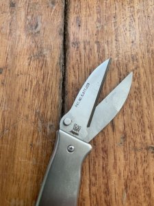 Kershaw Knife: Kershaw Model 1001 Two-Can Folding Knife-Scissors