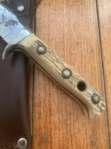 Puma Knife: 1985 Puma Skinner 'USER' with Stag Handle #96583