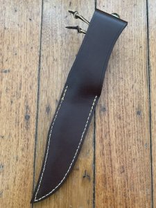 Muela Knife: Muela 90077 FURY Knife with Stag Handle & Sheath