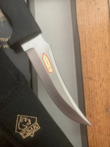 Puma Knife: Puma 13 6393 Skinner Fixed Blade Knife with Kraton Handle