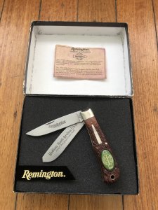 Remington made in USA 1st Run Madison NC Trapper Bullet Knife