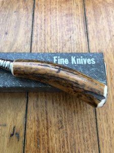 Linder Antique Knicker Knife with 10cm Carbon Steel Blade