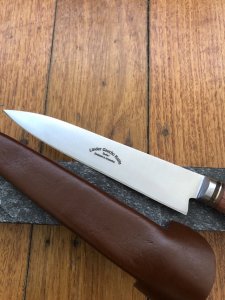 Linder Gaucho 4 Knife with Rosewood and Bone Handle