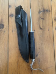 Kizlyar Knife: Kizlyar Beautiful crafted Russian Patterned Hand Made Knife