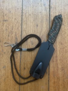 Smith & Wesson Knife: SW990TA Covert Tanto Neck Knife