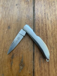 Al Mar Japan E1001SS Osprey Small Stainless Gentlemen's Knife