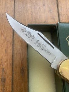Puma Rare Model 965 Deer Hunter 1995 Folding Lock Knife Serial #25591