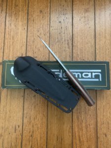 Cudeman Model 172FK Scout Knife With Black Kydex Sheath