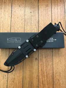 Ka-Bar Knife: Kabar Bull Dozier Knife with Tactical Sheath