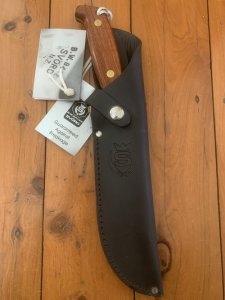 SVORD New Zealand made Svord 280B Bowie Knife 6.5" Swedish Carbon Steel Mahogany Handle