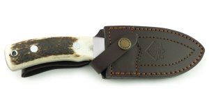 Puma Knife: Puma IP Schwarzwald Boar Hunter with Stag Antler Handle