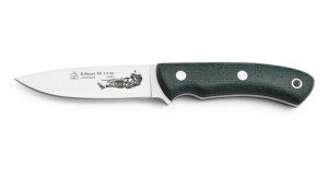 Puma Knife: Puma IP Special Edition 'RIFLEMAN' Green Micarta Folding Lock Knife