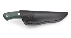 Puma Knife: Puma IP Special Edition 'RIFLEMAN' II Green Micarta Fixed Blade Knife