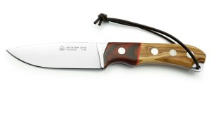 Puma Knife: Puma IP Palma Olive Knife with Mixed Wood Handle