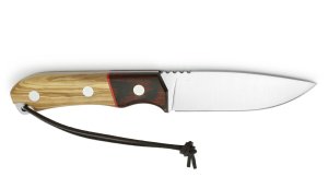 Puma Knife: Puma IP Palma Olive Knife with Mixed Wood Handle