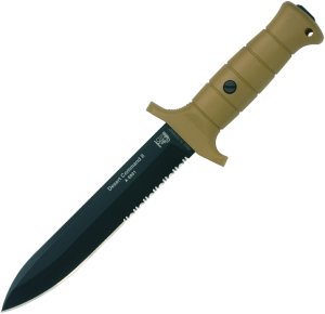 Eickhorn Solingen Desert Command II Military Knife With Tactical Sheath
