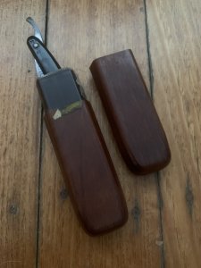 Puma Knife: Rare Puma Original Cut Throat Razor No 89 in *Original Wooden Box