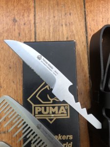 Puma Knife: Puma Rare 3 Blade Horse Set in original sheath and Box