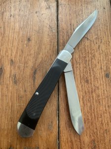 Buck Knife: 1994 Buck 314 Large Trapper 2-Blade Pocket Knife