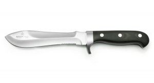 Puma Knife: Puma IP 826392 Survival Knife with Ebony Hard Wood Handle